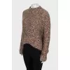 Brown sweater with sequins