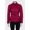 Pink fitted jacket