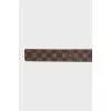 Brown canvas belt