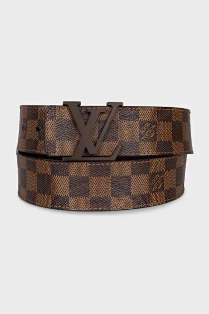 Brown canvas belt