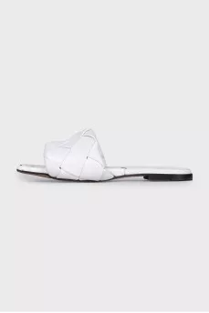 Leather Lido slippers