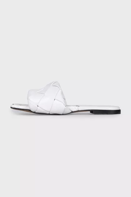 Leather Lido slippers
