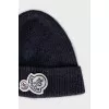 Men's hat with a branded patch