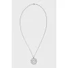 Openwork silver pendant