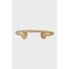 Gold bracelet without clasp