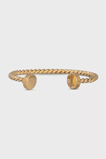 Gold bracelet without clasp