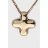 Silver pendant in the shape of a cross