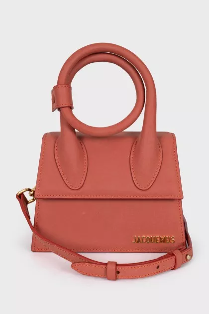 Le Chiquito Noeud Brown Mini Bag