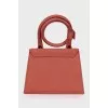 Le Chiquito Noeud Brown Mini Bag