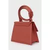 Le Chiquito Noeud Brown Mini Bag