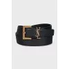 Black Cassandre belt