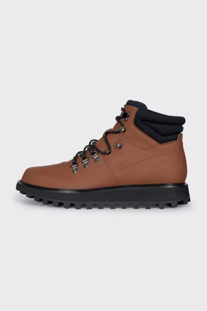 Men's brown boots