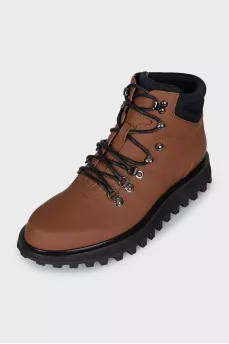 Men's brown boots