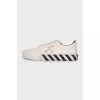 Men's textile sneakers with a brand logo