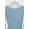 Fitted dress with crystal embellishment