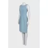 Fitted dress with crystal embellishment
