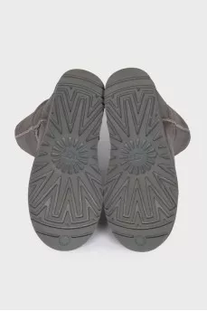 Gray suede ugg boots