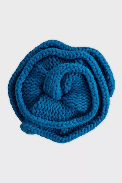 Wool and cashmere brooch