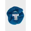 Wool and cashmere brooch