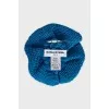 Wool and cashmere brooch