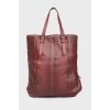 Weaving bag and lightning