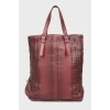 Weaving bag and lightning