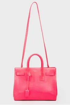 Сумка Sac de Jeur із рожевої шкіри