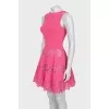 Pink dress with lace
