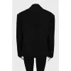 Oversized wool coat