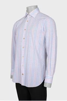 Men's Plaid Button-Down Shirt