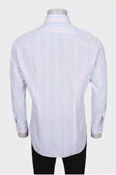 Men's Plaid Button-Down Shirt