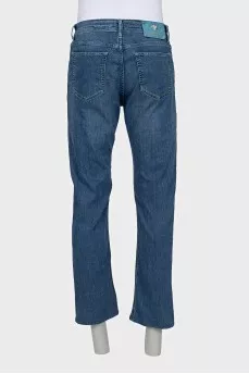 Men's straight-fit jeans