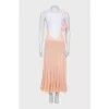 Pink knitted sundress
