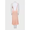 Pink knitted sundress