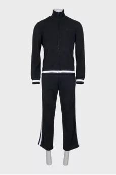 Men's black tracksuit