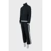 Men's black tracksuit