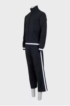 Men's black tracksuit