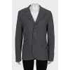Gray wool jacket