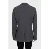 Gray wool jacket