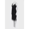 Black dress with lace