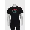 Men's T-shirt with brand logo