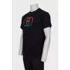 Men's T-shirt with brand logo