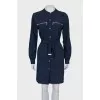 Blue dress with buttons