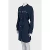Blue dress with buttons