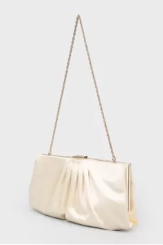 Клатч с черными камнями 