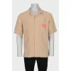 Men's short sleeve shirt with pocket
