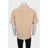 Men's short sleeve shirt with pocket