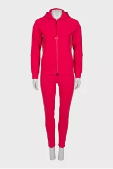 Pink tracksuit with tag