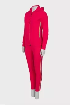 Pink tracksuit with tag