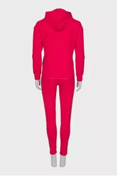 Pink tracksuit with tag